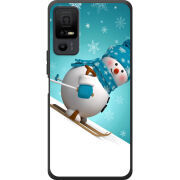 Чохол BoxFace TCL 40 NxtPaper 5G Skier Snowman
