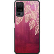 Чохол BoxFace TCL 40 NxtPaper 5G Gold Leaves