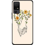 Чохол BoxFace TCL 40 NxtPaper 5G Flower Hands