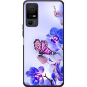 Чохол BoxFace TCL 40 NxtPaper 5G Orchids and Butterflies