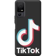 Чорний чохол BoxFace TCL 40 NxtPaper 5G Tik Tok