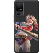 Чорний чохол BoxFace TCL 40 NxtPaper 5G Happy Harley Quinn