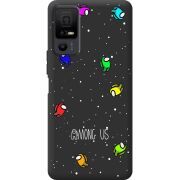 Чорний чохол BoxFace TCL 40 NxtPaper 5G Among Us Invisible