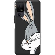 Чорний чохол BoxFace TCL 40 NxtPaper 5G Lucky Rabbit