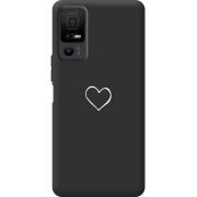 Чорний чохол BoxFace TCL 40 NxtPaper 5G My Heart