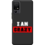 Чорний чохол BoxFace TCL 40 NxtPaper 5G I'm Crazy