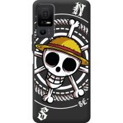 Чорний чохол BoxFace TCL 40 NxtPaper 5G One Piece Компас