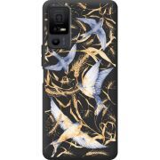 Чорний чохол BoxFace TCL 40 NxtPaper 5G Ластівки