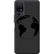 Чорний чохол BoxFace TCL 40 NxtPaper 5G Earth