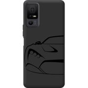 Чорний чохол BoxFace TCL 40 NxtPaper 5G Sportcar