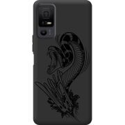 Чорний чохол BoxFace TCL 40 NxtPaper 5G Snake