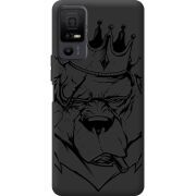 Чорний чохол BoxFace TCL 40 NxtPaper 5G Bear King