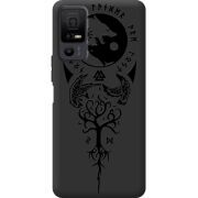 Чорний чохол BoxFace TCL 40 NxtPaper 5G Hugin and Munin