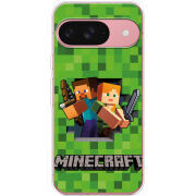 Чохол BoxFace Google Pixel 10 Pro Майнкрафт Стів і Алекс