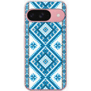 Чохол BoxFace Google Pixel 10 Pro Блакитний Орнамент