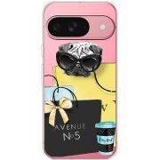 Прозорий чохол BoxFace Google Pixel 10 Pro Fashion Pug