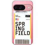 Прозорий чохол BoxFace Google Pixel 10 Pro Ticket Springfield