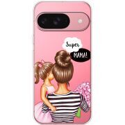 Прозорий чохол BoxFace Google Pixel 10 Pro Super Mama and Daughter