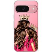 Прозорий чохол BoxFace Google Pixel 10 Pro Queen and Princess