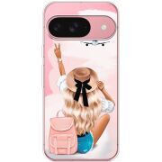Прозорий чохол BoxFace Google Pixel 10 Pro Travel Girl