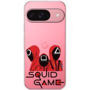 Прозорий чохол BoxFace Google Pixel 10 Pro siquid game люди в красном