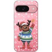 Прозорий чохол BoxFace Google Pixel 10 Pro Christmas Deer with Snow