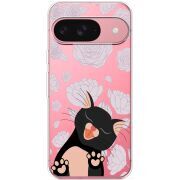 Прозорий чохол BoxFace Google Pixel 10 Pro Meow