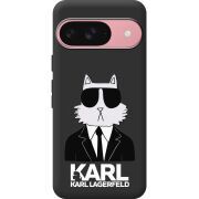 Чорний чохол BoxFace Google Pixel 10 Pro Cat in Black