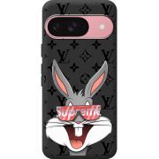 Чорний чохол BoxFace Google Pixel 10 Pro looney bunny