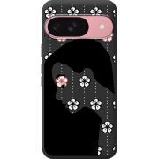 Чорний чохол BoxFace Google Pixel 10 Pro Flower Hair