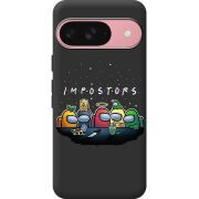 Чорний чохол BoxFace Google Pixel 10 Pro Among Us Impostors