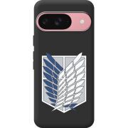 Чорний чохол BoxFace Google Pixel 10 Pro Атака Титанов Крылья Свободы