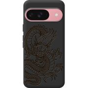 Чорний чохол BoxFace Google Pixel 10 Pro Chinese Dragon