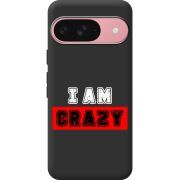 Чорний чохол BoxFace Google Pixel 10 Pro I'm Crazy