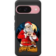 Чорний чохол BoxFace Google Pixel 10 Pro Cool Santa
