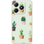 Чохол BoxFace Realme Note 70 L-green Cacti
