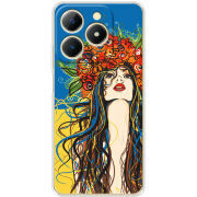 Чохол BoxFace Realme Note 70 Ukraine Girl