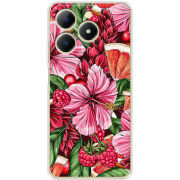 Чохол BoxFace Realme Note 70 Tropical Flowers