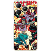 Чохол BoxFace Realme Note 70 Deadpool and Mary Jane