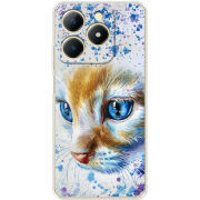 Чохол BoxFace Realme Note 70 Голубоглазый Кот