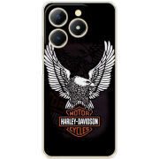 Чохол BoxFace Realme Note 70 Harley Davidson and eagle