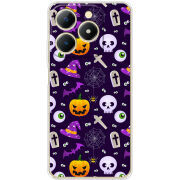 Чохол BoxFace Realme Note 70 Halloween Purple Mood