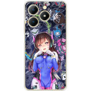 Чохол BoxFace Realme Note 70 Overwatch D.VA