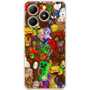 Чохол BoxFace Realme Note 70 Злодеи