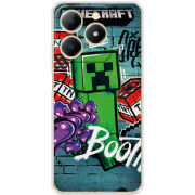 Чохол BoxFace Realme Note 70 Minecraft Graffiti