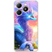 Чохол BoxFace Realme Note 70 Дракон Сісу