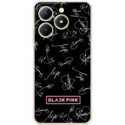 Чохол BoxFace Realme Note 70 Blackpink автограф