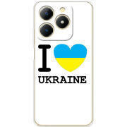 Чохол BoxFace Realme Note 70 I love Ukraine