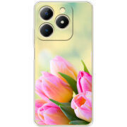 Чохол BoxFace Realme Note 70 Bouquet of Tulips