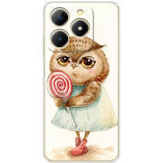 Чохол BoxFace Realme Note 70 Совушка